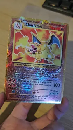 Pokemon card CUSTOM 2002 Charizard Legendary Reverse(read description before buy - Image 2