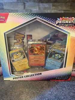 Pokemon Scarlet & Violet Prismatic Evolutions Box 3 Foil Promo Cards - Image 2