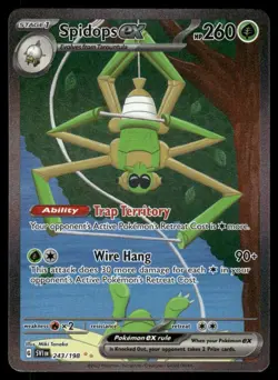 Pokemon Cards Spidops ex 243/198 Scarlet & Violet Special Illustration Rare NM - Image 1