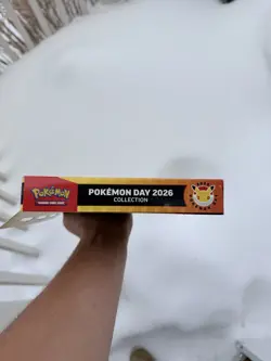 Pokemon Day 2026 Collection Sealed Box Pikachu Promo Card Coin 3 Booster Packs - Image 4