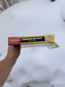 Pokemon Day 2026 Collection Sealed Box Pikachu Promo Card Coin 3 Booster Packs - Image 5