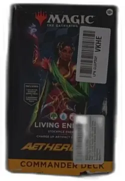Magic The Gathering Aetherdrift Commander Deck - Living Energy (100-Card Deck - Image 1