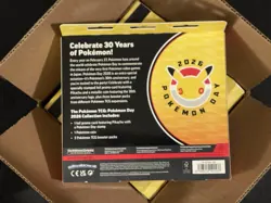POKEMON DAY 2026 3-Pack Booster TCG & Promo Card SEALED (Lot of 6) Opened Case - Image 2