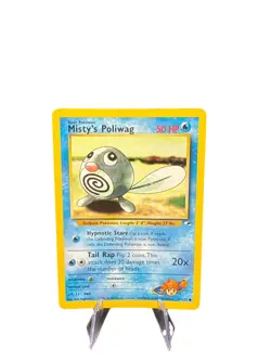 Misty’s Poliwag 87/132 Gym Heroes 2000 Pokemon Card Vintage! Solid Condition! - Image 1