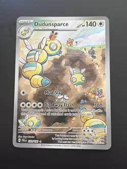Dudunsparce 229/193 Illustration Rare Pokemon Card Paldea Evolved NM - Image 1