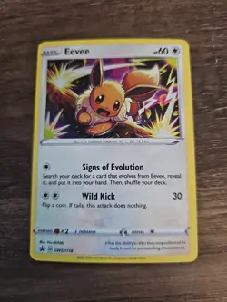 Eevee SWSH118 SWSH: Sword & Shield Promo Cards Holo - Image 1