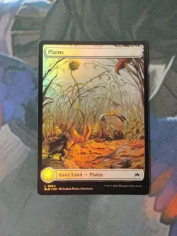 Full Art Plains 0264 - Foil Autumn | 7% Off 2+ | Bloomburrow | NM | MTG - Image 1