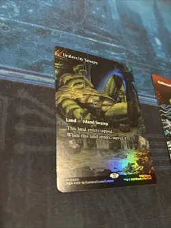Mtg Undercity Sewers Borderless Foil + Underworld Breach Borderless TMNT Collect - Image 2