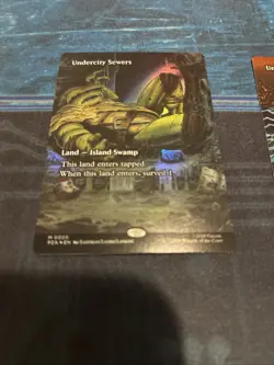 Mtg Undercity Sewers Borderless Foil + Underworld Breach Borderless TMNT Collect - Image 4