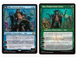 Oko, Lorwyn Liege\Oko Shadowmoor Scion | MTG ECL | Mythic | Simic DFC Elk | NM - Image 1