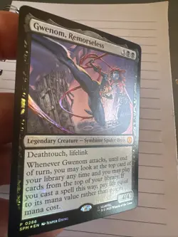 MTG Gwenom, Remorseless Foil Promo - Image 2