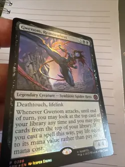 MTG Gwenom, Remorseless Foil Promo - Image 3