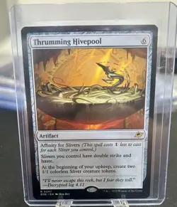 Edge of Eternities Thrumming Hivepool #247 MTG NM - Image 1