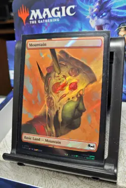 MTG Teenage Mutant Ninja Turtles Mountain 313, NM, Surge Foil, Ships Quickly - Image 2