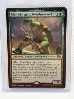 Michelangelo, Weirdness to 11 Teenage Mutant Ninja Turtles Foil 0121 - Image 1