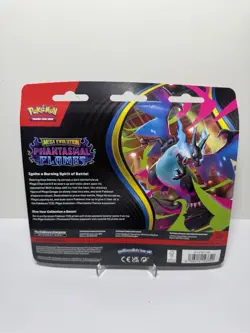 2025 Pokemon Tcg Mega Evolution, Phantasmal Flame, Triple Blister Factory Sealed - Image 2
