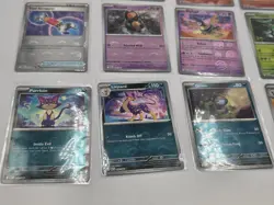 Pokemon Lot of 15 POKEBALL HOLO White Flare Card Lot - Image 5