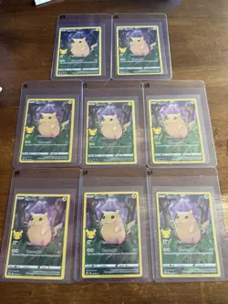 Pokemon TCG Pikachu Basic Lightning 2021 Regular Card Lot of 8 - English - Image 1