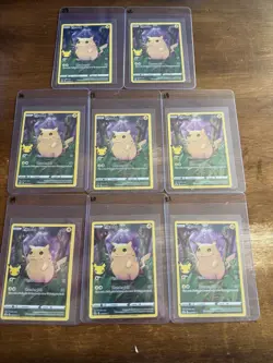 Pokemon TCG Pikachu Basic Lightning 2021 Regular Card Lot of 8 - English - Image 2