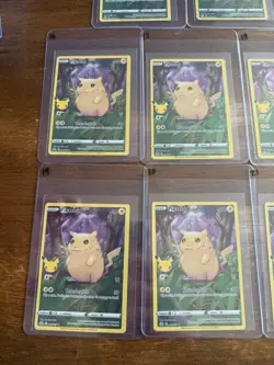 Pokemon TCG Pikachu Basic Lightning 2021 Regular Card Lot of 8 - English - Image 4