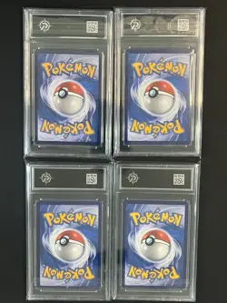 Pokemon 4pcs chinese cards Leafeon Glaceon Vaporeon Jolteon CS4AC Grade10 - Image 2