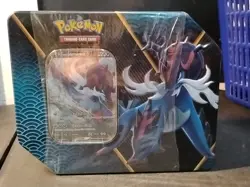 Pokemon Divergent Powers Tin Hisuian Samurott V Factory Sealed New 820650851407 - Image 1