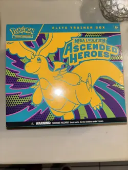 Pokemon Ascended Hero’s Elite Boosters Box Factory Sealed US Seller - Image 1
