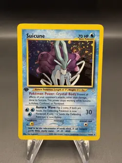 Suicune - 1st Edition - Holo - 14/64 Neo Revelation - Pokemon TCG - 2000 - Image 2
