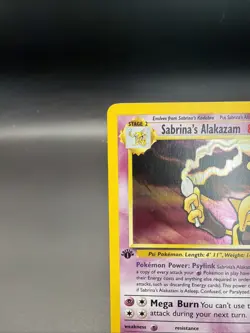 Sabrina's Alakazam 16/132 Holo Rare - Gym Challenge - 1st Edition - Pokemon WOTC - Image 3