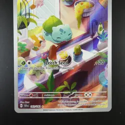 Bulbasaur 143/142 Pokemon Stellar Crown Holo Full Art Card - Image 3