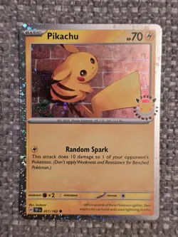 Pikachu (Swirl in Cosmos Holo) - 2026 Pokemon Day - Near Mint / Mint - Image 2