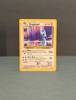 Pokemon Base Set Dragonair Non Holo – Lightly Played LP – Vintage 18/102 - Image 1