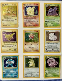 Vintage Pokemon Collectible Album A Lot Of Holos, shadowless , 1St Edition - Image 3