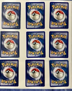 Vintage Pokemon Collectible Album A Lot Of Holos, shadowless , 1St Edition - Image 4