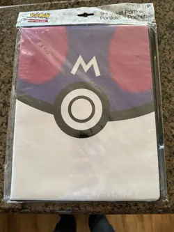 Pokemon Master Ball Ultra Pro 9 Pocket Portfolio New Sealed - Image 1