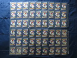 Near Complete 1st Edition Rocket's Team Common and Uncommon Pokemon Cards LP/NM - Image 2