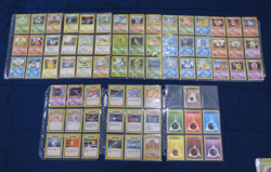 Pokemon Cards Complete Base Common Uncommon Rares Card Set LP/NM - Image 1