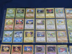 Pokemon Cards Near Complete Base Common Uncommon Rares Card Set LP/NM - Image 3