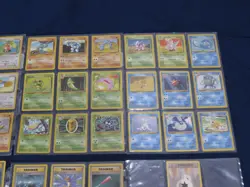 Pokemon Cards Near Complete Base Common Uncommon Rares Card Set LP/NM - Image 4