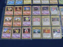 Pokemon Cards Near Complete Base Common Uncommon Rares Card Set LP/NM - Image 5
