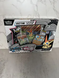 Pokemon Unova Victini Illustration Collection SV Black Bolt & White Flare Box - Image 1