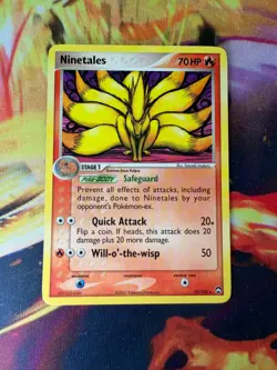 Ninetales 19/108 NM Non Holo Rare Power Keepers 2007 Pokemon TCG - Image 1