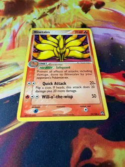 Ninetales 19/108 NM Non Holo Rare Power Keepers 2007 Pokemon TCG - Image 2