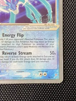 Suicune 94/95 Ex World Championship Rocky Beach Rare Holo 2004 Pokemon - Image 4
