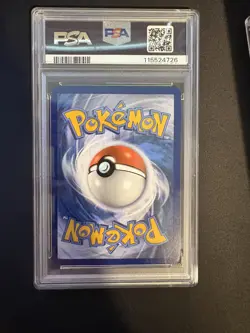 2016 Pokemon XY Breakpoint PSA 8 Mega M Shiny Gyarados EX Holo #27 Near Mint - Image 2
