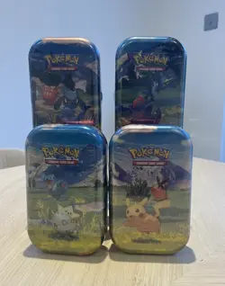 Pokemon TCG: Mega Evolution Ascended Heroes Mini Tin x4 - Image 1