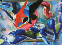 Ash-Greninja EX #XY133 Pokemon Promo - Scratches on holo and damaged corners - Image 2