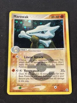 Pokemon Marowak 7/112 FireRed & LeafGreen Reverse Holo Rare - Image 1