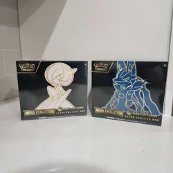 Pokemon TCG Mega Evolution Pokemon Center Elite Trainer Box ETB Set Of 2 Sealed - Image 1