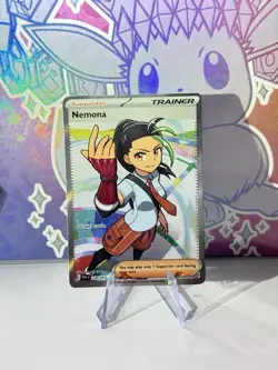 Nemona 229/091 Full Art Holo Pokemon SV: Paldean Fates English Near Mint - Image 1